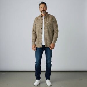 Bob Timberlake‎ Plaid Cotton Button Down Shirt